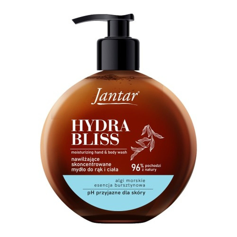 Jantar Hydra Bliss Nawilżające Mydło do Rąk Esencja Bursztynowa i Algi 400ml