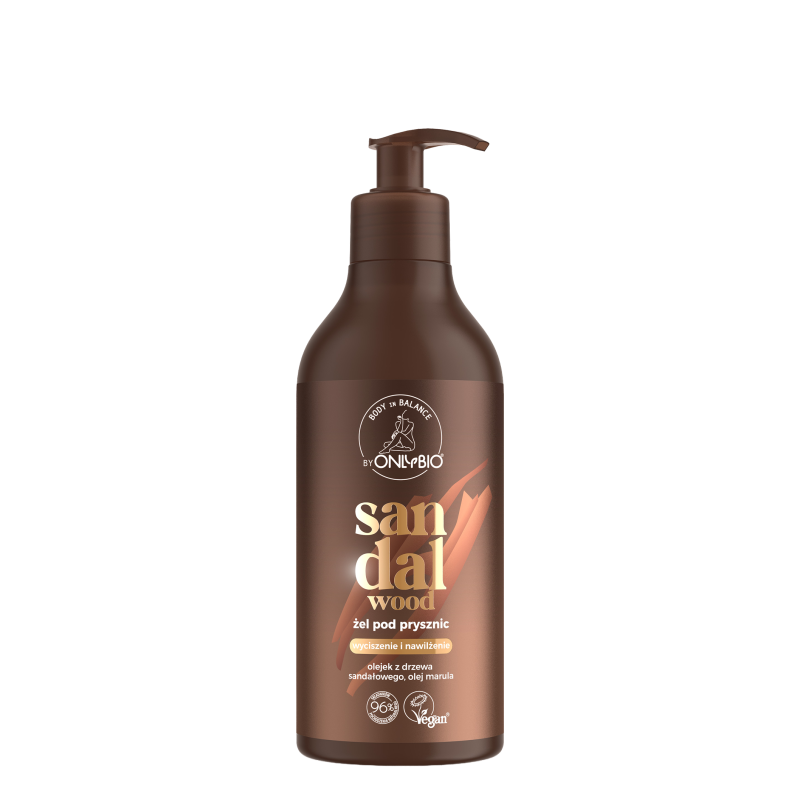 OnlyBio Body in Balance Żel pod prysznic Sandal Wood 400ml