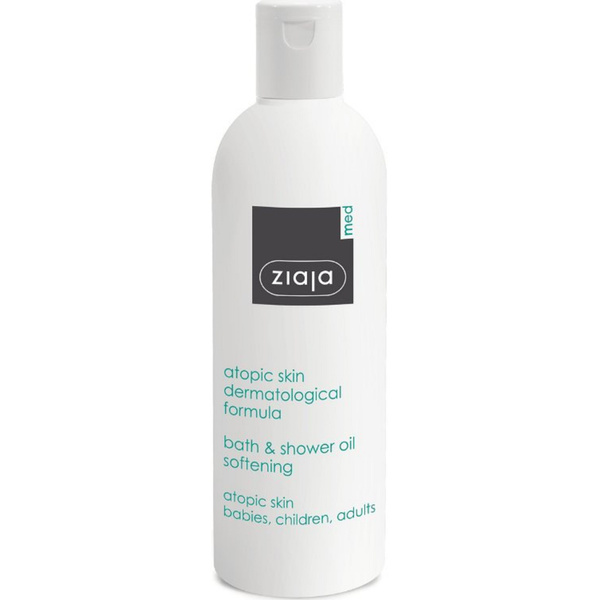 Ziaja Med Atopic Skin AZS Odżywczy Olejek do Kąpieli i pod Prysznic 270ml