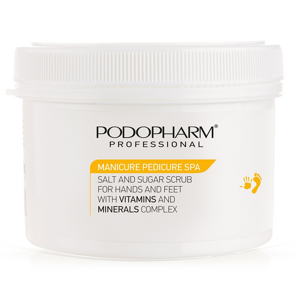 Podopharm Professional Peeling Solno-Cukrowy do Dłoni i Stóp 600g