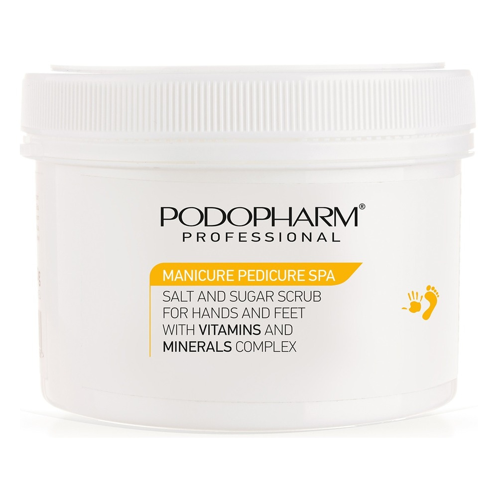 Podopharm Professional Peeling Solno-Cukrowy do Dłoni i Stóp 600g