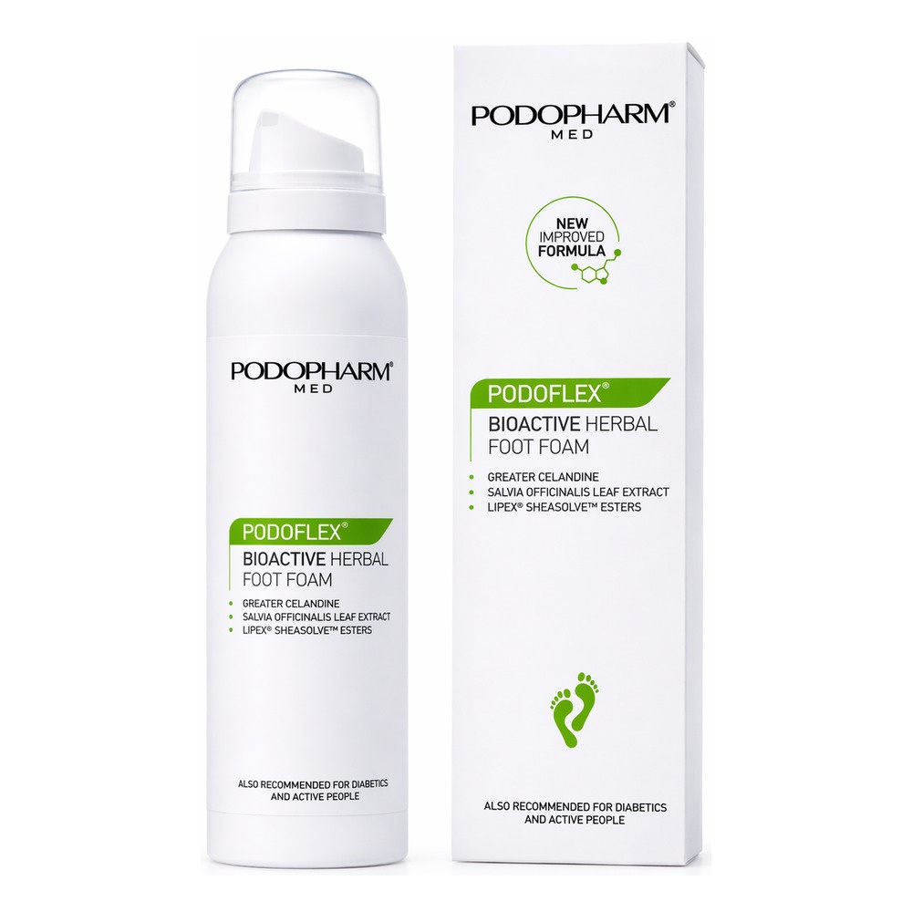 Podopharm Med Podoflex Bioaktywna Ziołowa Pianka Do Stóp 125ml
