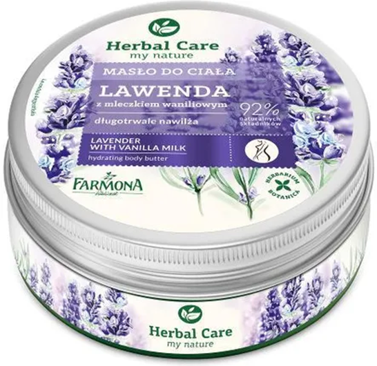 Farmona Herbal Care Lawenda Masło do Ciała z Mleczkiem Waniliowym 200ml