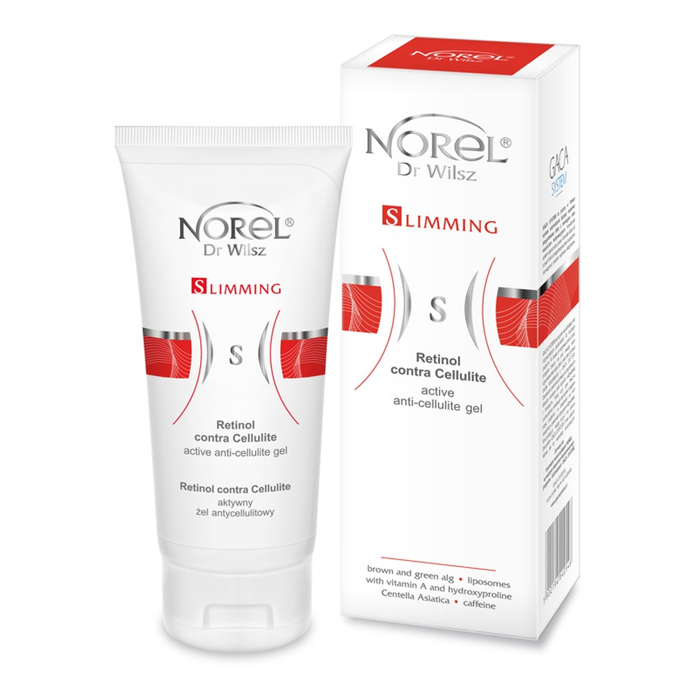 Norel Slimming Retinol Contra Cellulite Aktywny Żel w Walce z Cellulitem 200ml