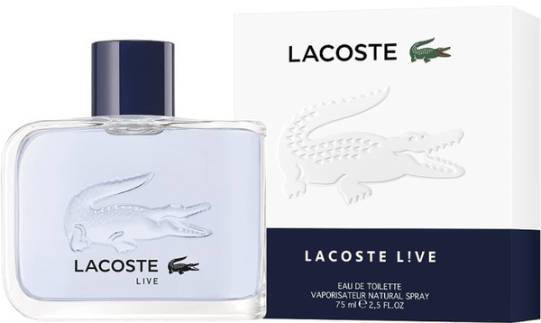 Lacoste Live Woda Toaletowa dla Mężczyzn Spray 75ml