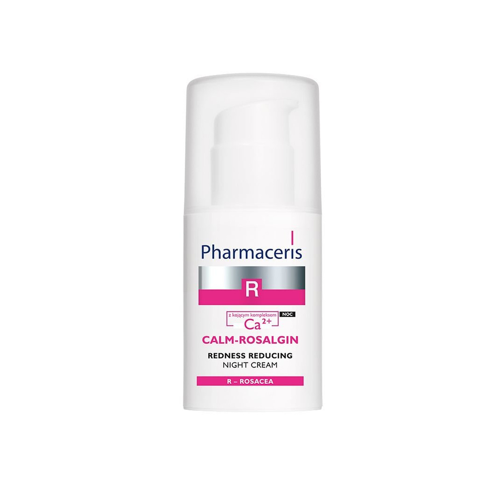 Pharmaceris R Calm Rosalgin Krem Redukujący Zaczerwienienia na Noc 30ml  