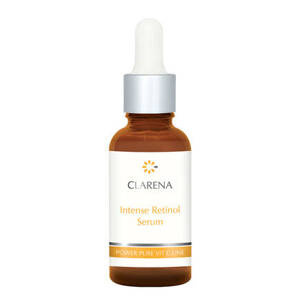 Clarena Power Pure Vit C Line Intensywne Serum z Retinolem i Kwasem Hialuronowym 30ml