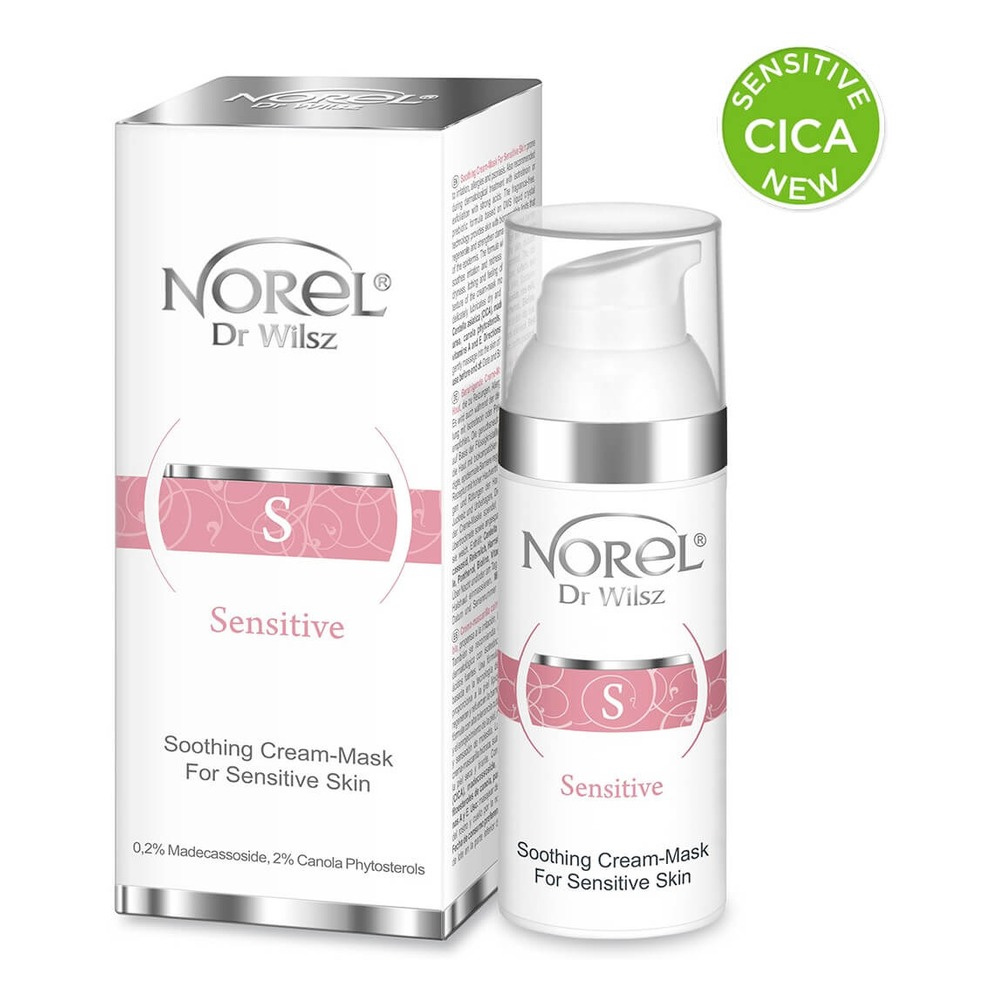 Norel Sensitive Łagodząca Maska Krem dla Skóry Wrażliwej 50ml