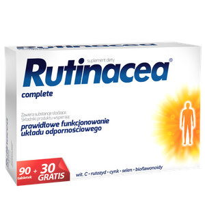 Aflofarm Rutinacea Complete Wspierający Odporność 120 Tabletek