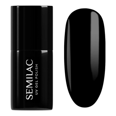 Semilac Black & White Lakier Hybrydowy 031 Black Diamond 7ml