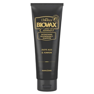Biovax Szampon Nawilżający Złote Algi & Kawior 200ml