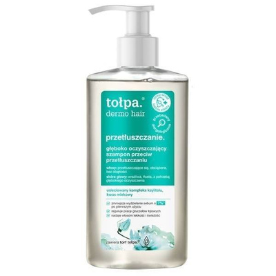 Tołpa Dermo Hair Głęboko Oczyszczający Szampon przeciw Przetłuszczaniu 250ml