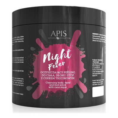 Apis Night Fever Peeling do Ciała Dłoni i Stóp 700g