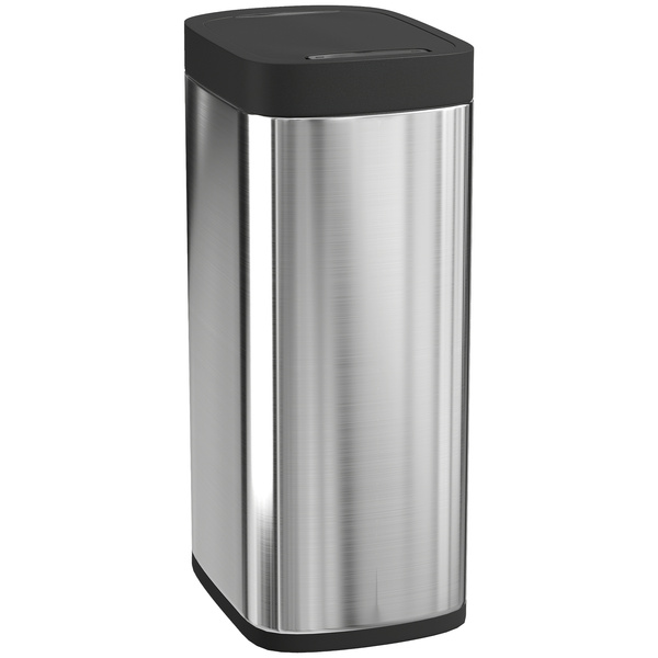HOMCOM 50L Sensor Bin, Automatic Kitchen Bin, Manual Override, Battery Operated, Inner-Bucket-Free, for Kitchen, Bedroom