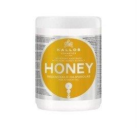 Kallos Honey Regenerująca Maska z Ekstraktem z Miodu do Włosów Suchych  i Łamliwych 1000ml
