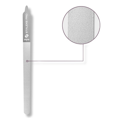 Staleks Pro Expert Pilnik Laserowy do Paznokci 11 155 mm (prosty z uchwytem) 1 Sztuka