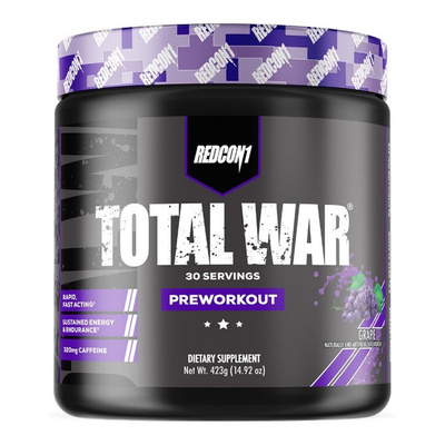 Redcon1 Total War - Preworkout, Grape - 423g