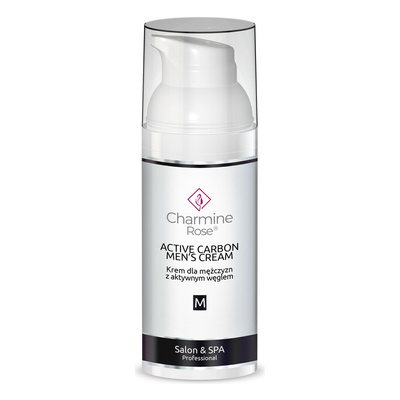 Charmine Rose Wielozadaniowy Krem dla Mężczyzn z Aktywnym Węglem 50ml