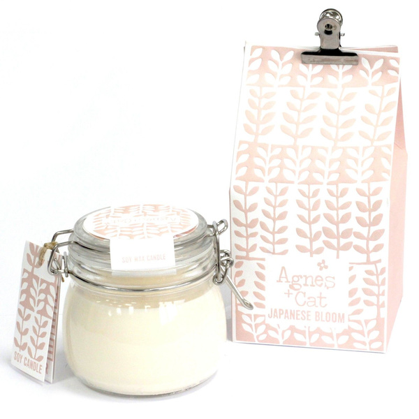 Agnes + Cat Kilner Jar Candle - Japanese Bloom