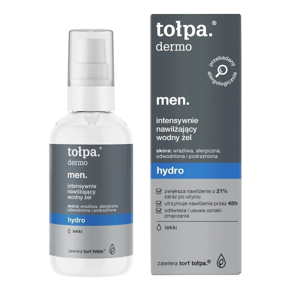 Tołpa Dermo Men Hydro Nawilżający Żel do Twarzy Skóra Wrażliwa 75ml