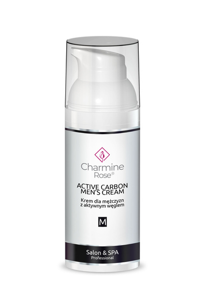 Charmine Rose Wielozadaniowy Krem dla Mężczyzn z Aktywnym Węglem 50ml