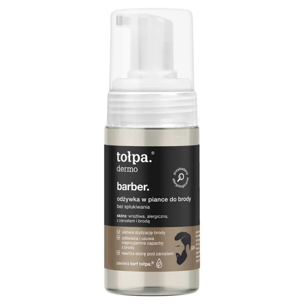 Tolpa Dermo Barber Odżywcza Pianka do Brody bez Spłukiwania 100ml
