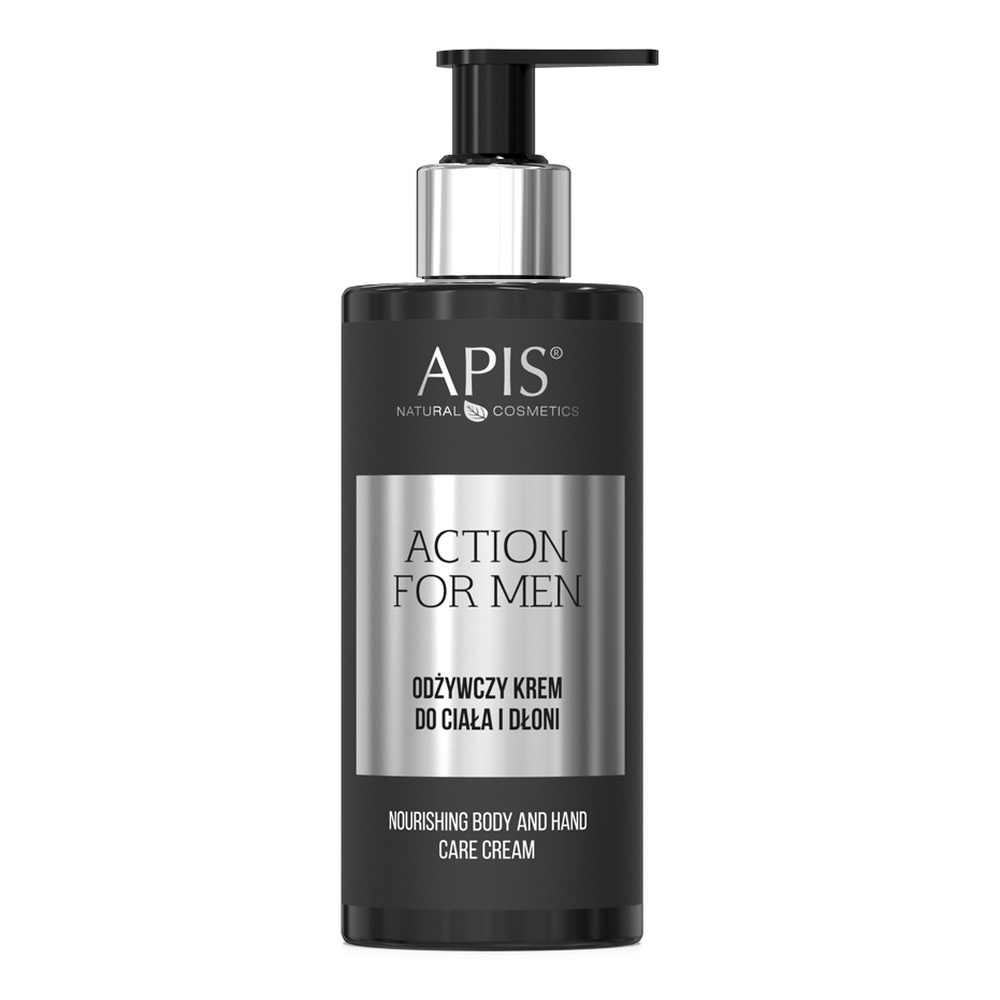 Apis Action for Men Odżywczy Krem do Ciała i Dłoni 300ml