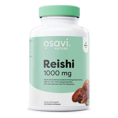 Reishi, 1000 mg - 120 vegan caps