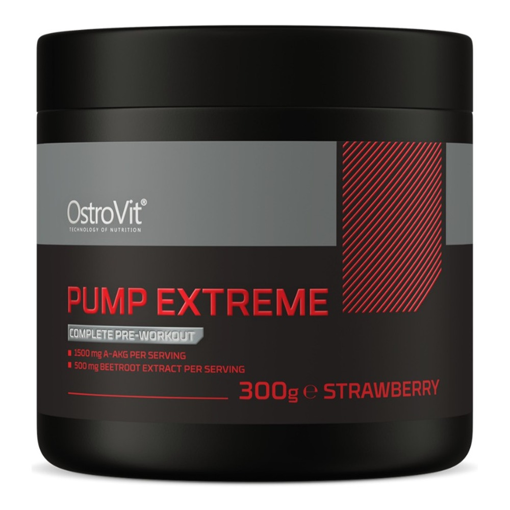 OstroVit Pump Extreme Pre-workout Truskawka 300g