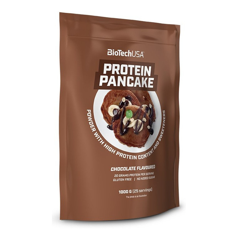 BioTechUSA Protein Pancake Wysokobiałkowa mieszanka do naleśników, Czekolada 1000g