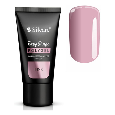 Silcare Easy Shape polygel do przedłużania i rekonstrukcji paznokci Pink 30g