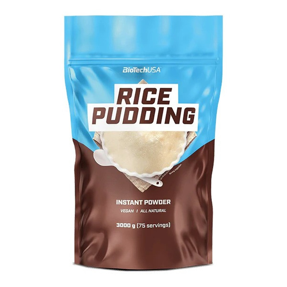 BioTechUSA Rice Pudding Instant pudding ryżowy, Bez smaku 3000g