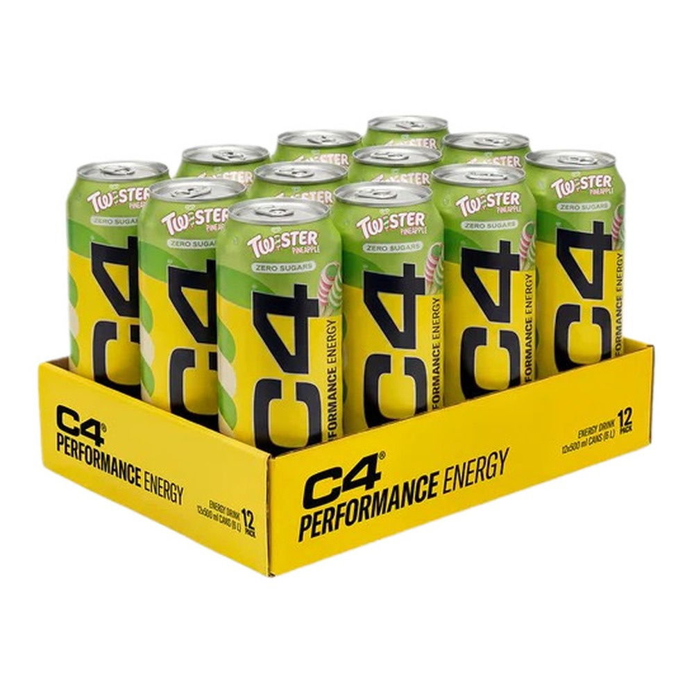 Cellucor C4 Performance Energy Napój Energetyczny Twister Ananas 12x500ml