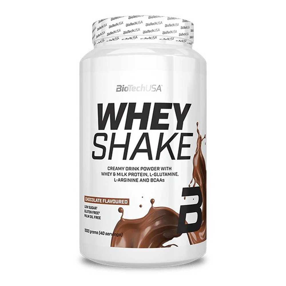 BioTechUSA Whey Shake Odżywka białkowa, Czekolada 1000g