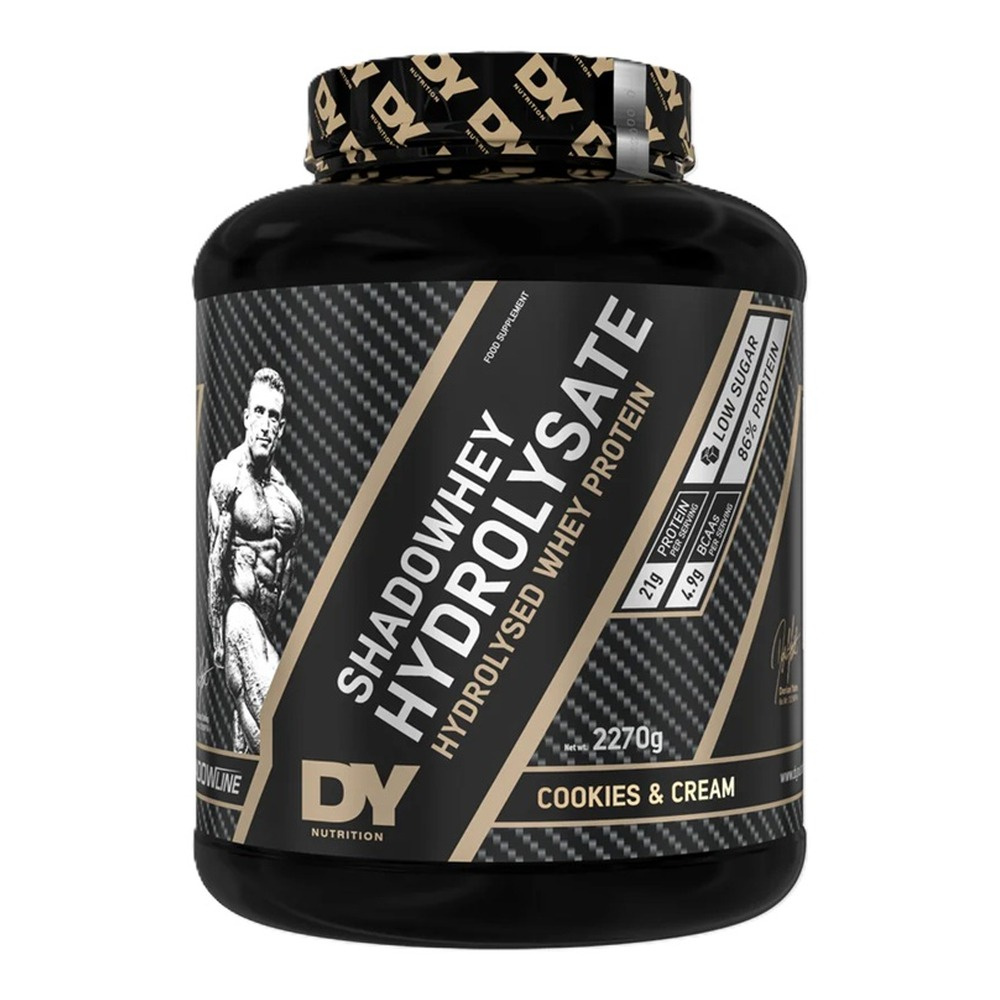 Dorian Yates Shadowhey Hydrolysate o Smaku Ciasteczek z Kremem Hydrolizat Białka Na Wzrost Masy Mięśniowej 2270g