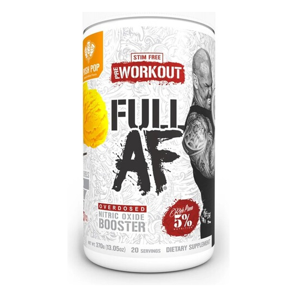 5% Nutrition Full AF Przedtreningówka w Proszku bez Stymulantów na Pompę Mięśniową 370g