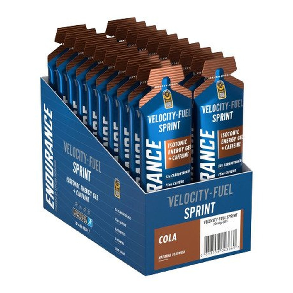 Applied Nutrition Endurance Sprint Izotoniczny żel energetyczny z kofeiną, Cola 20 x 60g
