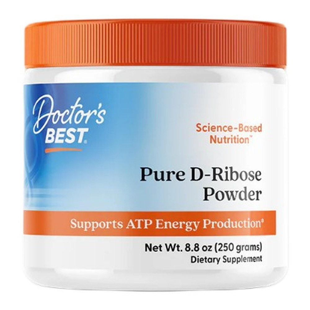 Doctor's Best Czysta D-ryboza, Proszek 250g