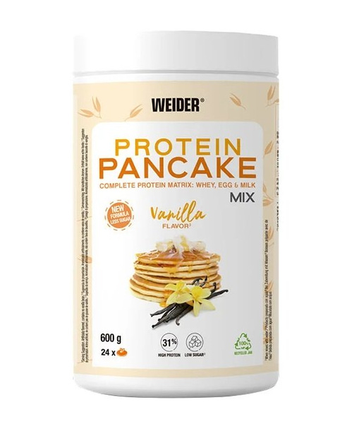Weider Protein Pancake Mix, Vanilla - 600g