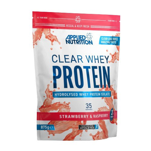 Applied Nutrition Clear Whey Protein Truskawka i Malina Na Wzrost i Utrzymanie Mięśni 875g