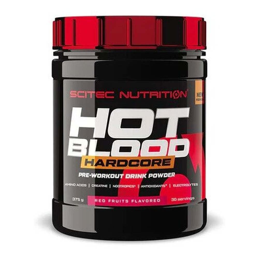 SciTec Hot Blood Hardcore, Red Fruits - 375g