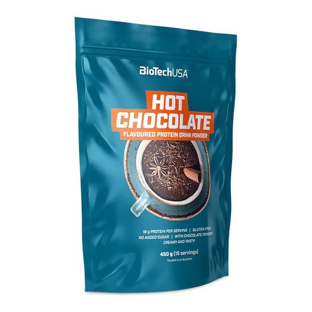 BioTechUSA Hot Chocolate Protein Drink Powder 450g