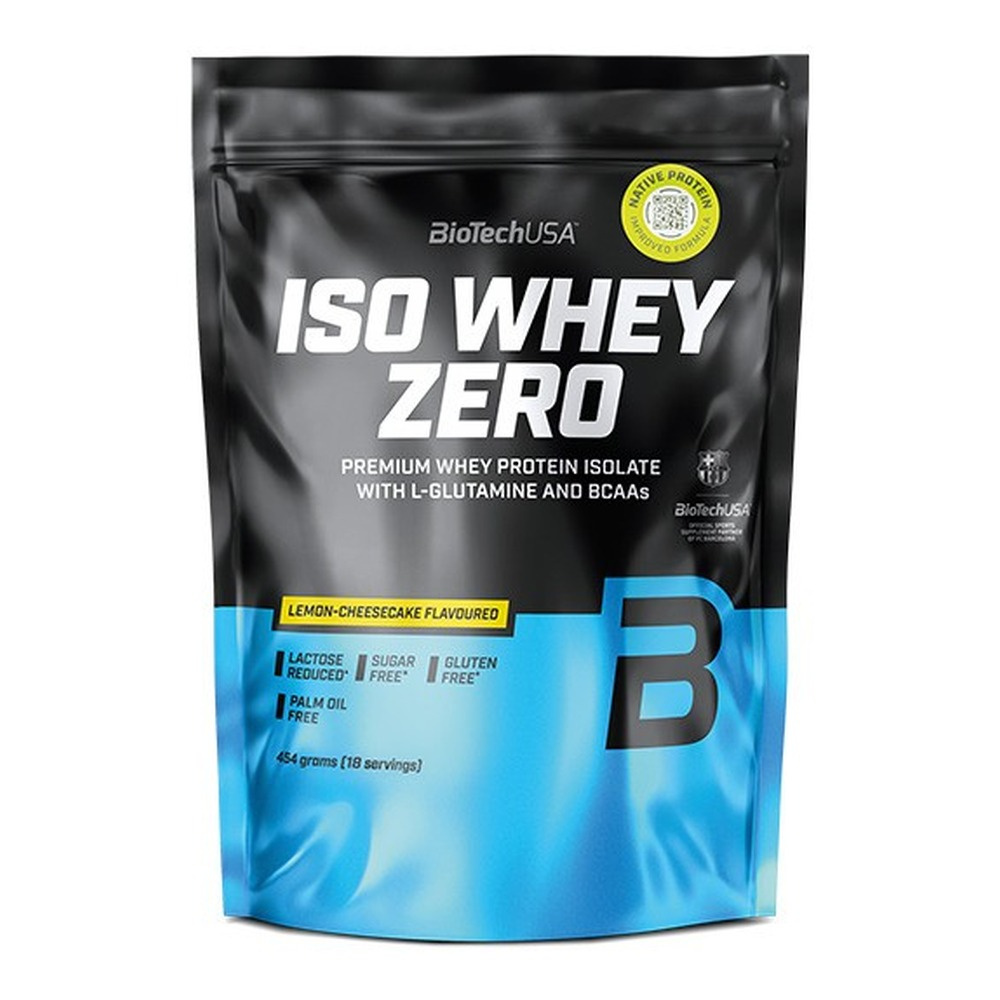 BioTechUSA Iso Whey Zero Izolat białka serwatkowego, Sernik cytrynowy 454g