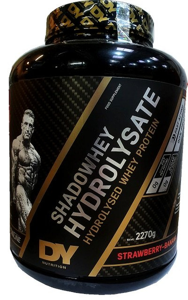 Dorian Yates Shadowhey Hydrolysate Hydrolizat Białka Serwatkowego Truskawka Banan Na Wzrost i Utrzymanie Mięśni 2270g
