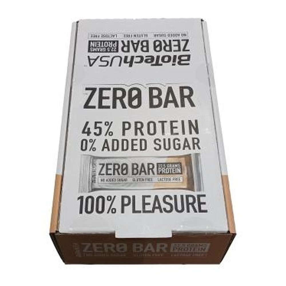 BioTechUSA Zero Bar Baton proteinowy, Cappuccino 20 x 50g