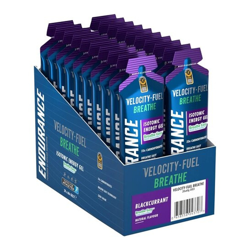 Applied Nutrition Endurance Breathe Izotoniczny żel energetyczny, Czarna porzeczka 20 x 60g