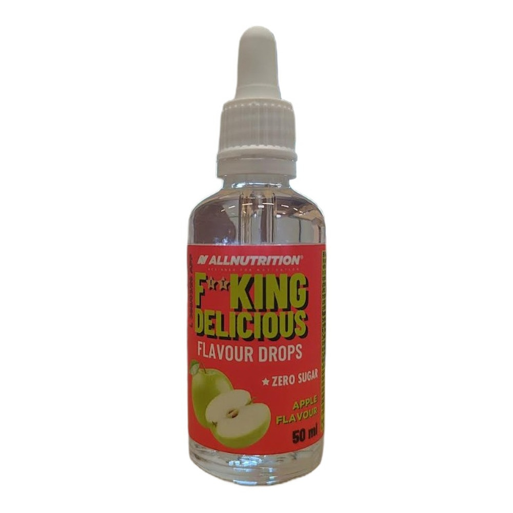 Allnutrition Fitking Delicious Krople smakowe, Jabłko 50ml