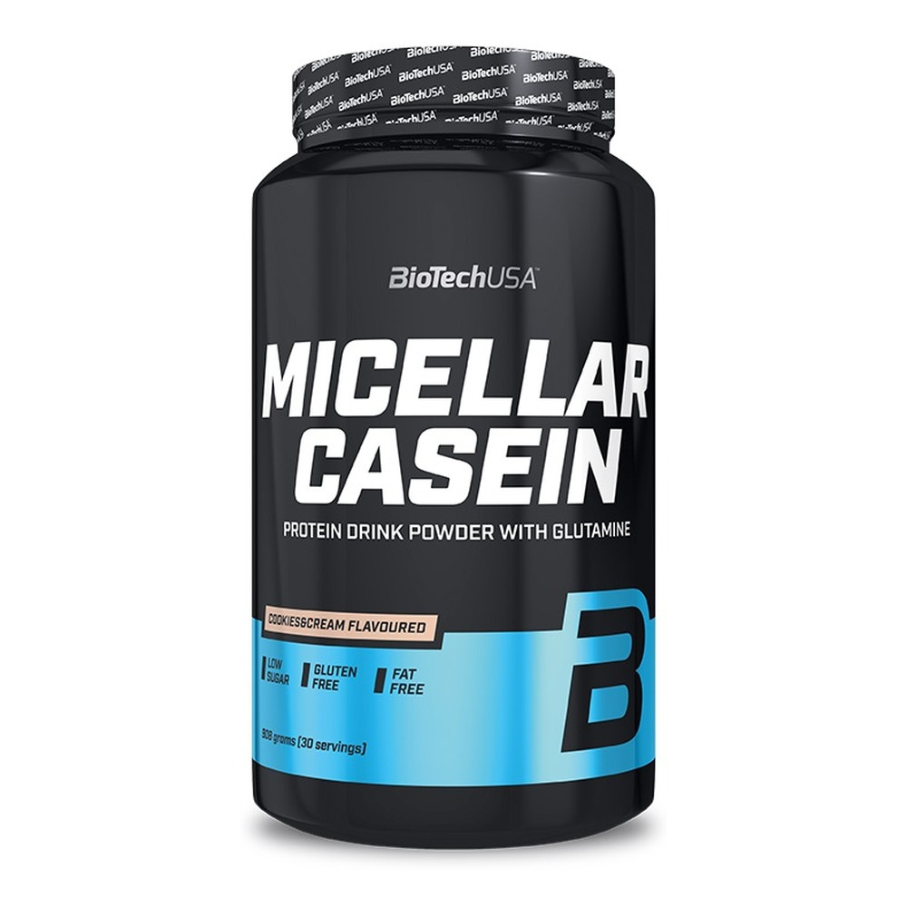BioTechUSA Micellar Casein Białko kazeinowe w proszku, Czekolada 908g