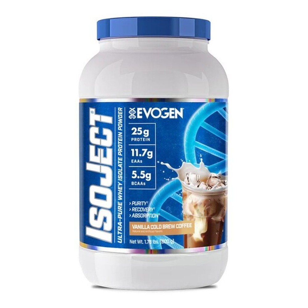 Evogen IsoJect Izolat Białka Waniliowa Kawa Cold Brew 800g