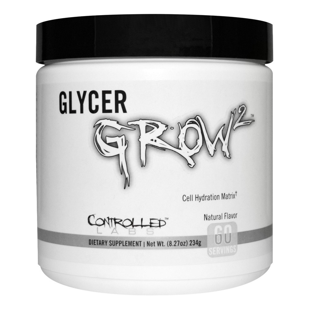 Controlled Labs GlycerGrow 2 Proszek Bezsmakowy Na Wolumizację Komórkową i Nawodnienie 234g